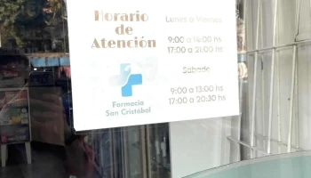 Farmacia San Cristobal - Av. Benjamín Aráoz 12