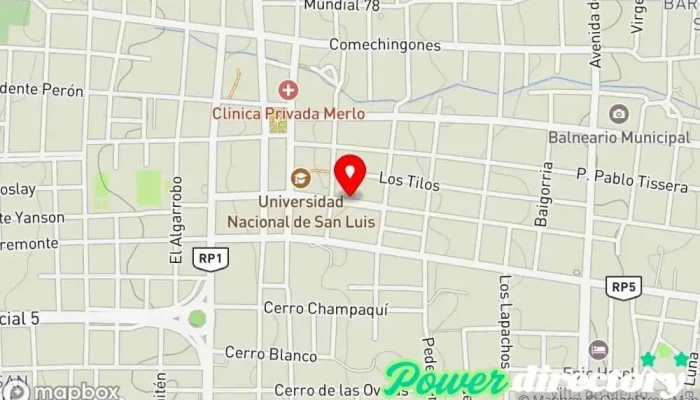 mapa de Abu Maruca Panadería en Merlo