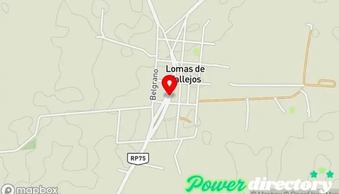 mapa de Agencia 818 Administración de loterías en Lomas de Vallejos