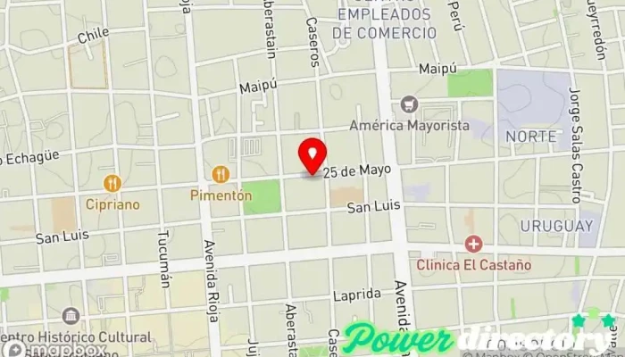 mapa de Agencia Calidad San Juan Oficina de gobierno local en San Juan