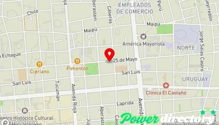 mapa de Agencia San Juan de Desarrollos E Inversion Agencia inmobiliaria en AGK