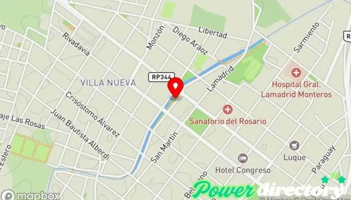 mapa de Alma Coffee Kitchen beer Bar en Monteros
