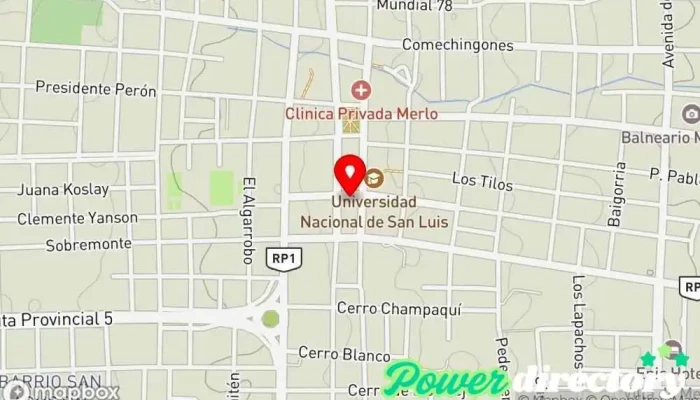 mapa de Almacen de Congelados Grado Zero Tienda de congelados, Pastelería en Merlo