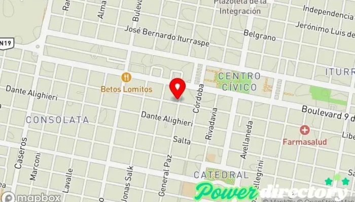 mapa de Alpi San Francisco Clínica especializada en San Francisco