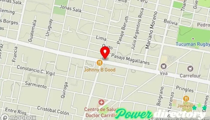 mapa de Alta Fiesta Cotillon Tienda de artículos de fiesta, Tienda de artículos para decoración en pastelería, Servicio de fiestas infantiles, Tienda de disfraces, Tienda de artículos de cocina, Pastelería en Yerba Buena