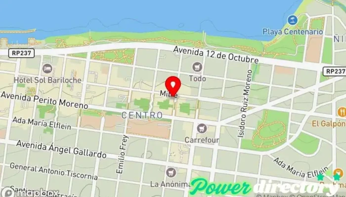 mapa de ALVACRED Consultora financiera en San Carlos de Bariloche