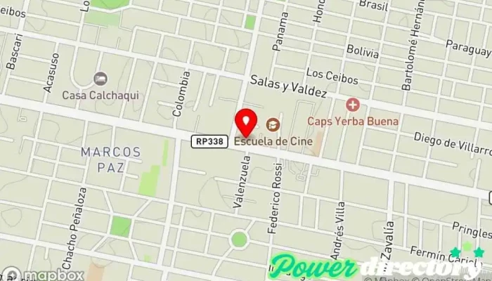 mapa de ANA MENENDEZ Tienda de tartas en Yerba Buena