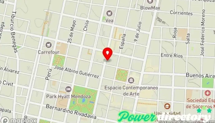 mapa de APRISA Prestamos Personales Institución financiera en Mendoza