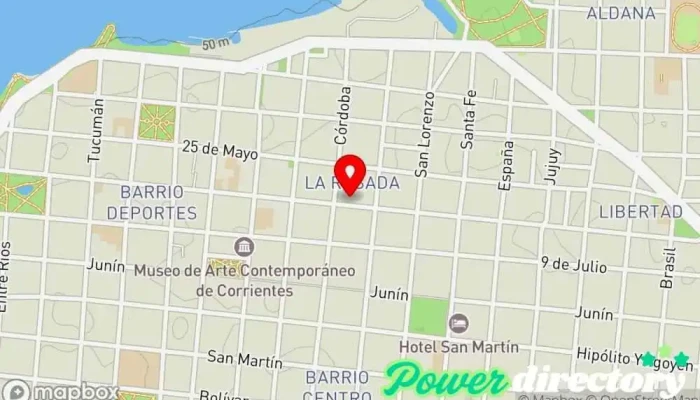 mapa de ARTRO NEA - CENTRO DE TRAUMATOLOGÍA Y DEPORTE Médico en Corrientes