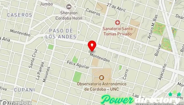 mapa de Asociacion Mutual de Cintra Caja de ahorros en Cintra