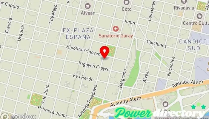 mapa de ATE Social Tienda de electrodomésticos en Santa Fe de la Vera Cruz