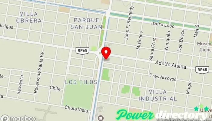 mapa de ATLAS Centro Kinesico Integral Centro de rehabilitación, Kinesiólogo, Osteópata en Gral. Roca