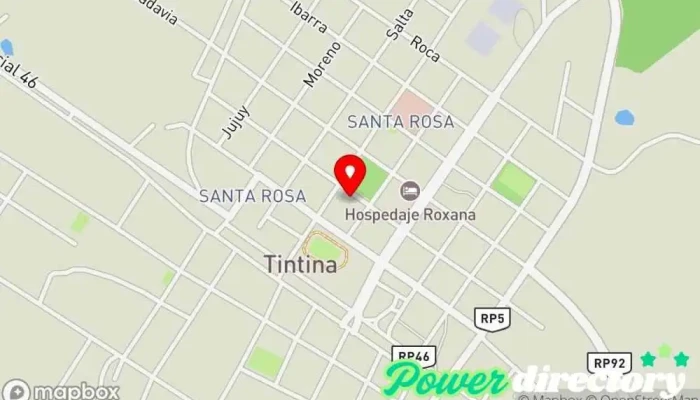 mapa de ATM Banco Santiago del Estero Cajeros automáticos en Tintina
