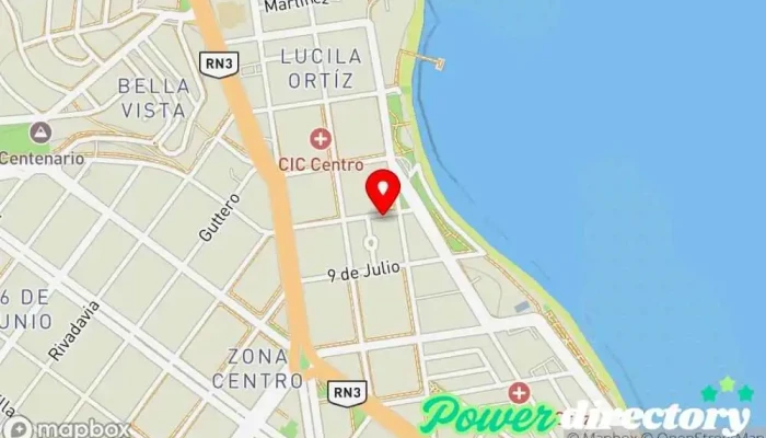mapa de Autocrédito Agencia Oficial Caleta Olivia Institución financiera en Caleta Olivia