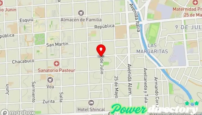 mapa de Autocrédito Agencia Oficial Catamarca Institución financiera en San Fernando del Valle de Catamarca