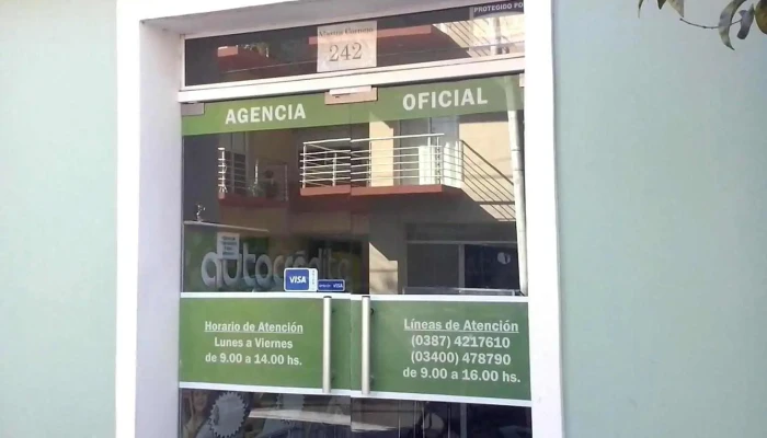 Autocredito Agencia Oficial Salta Ubicacion - Salta