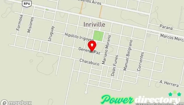 mapa de Avalian La Segunda Inriville Compañía de seguros en Inriville