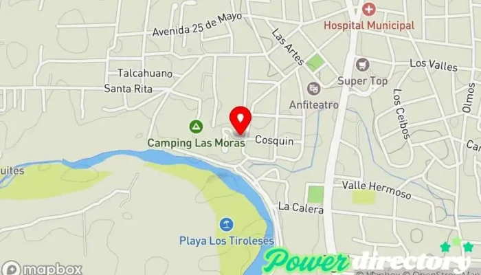 mapa de BALCON DEL RIO, Hotel de Campo y Cabañas Hotel, Casa rural en Mina Clavero