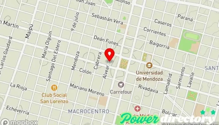 mapa de Banco Ciudad de Buenos Aires Banco en Río Cuarto
