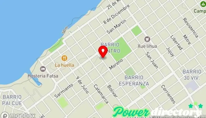 mapa de Banco de Corrientes Banco, Cajeros automáticos en Paso de la Patria