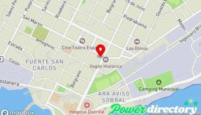 mapa de Banco de la Nación Argentina Banco en Puerto Deseado