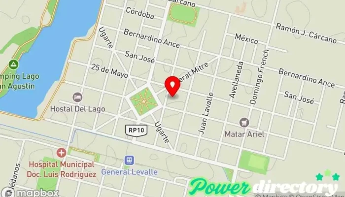 mapa de Banco de la Nación Argentina Banco, Bancos y finanzas en Gral. Levalle