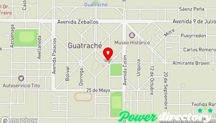 mapa de Banco de la Nación Argentina Banco en Guatraché