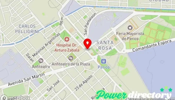 mapa de Banco de la Nación Argentina Banco en Perico