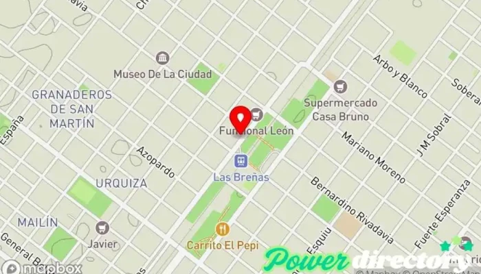 mapa de Banco de la Nación Argentina Banco en Las Breñas