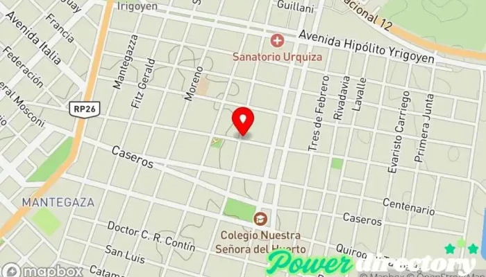 mapa de Banco de la Nación Argentina Banco en Nogoyá