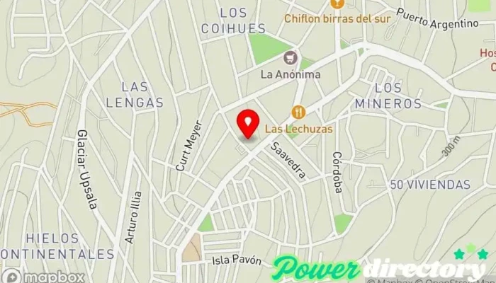 mapa de Banco de la Nación Argentina Banco en Río Turbio