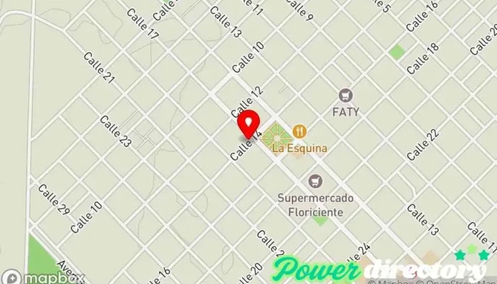 mapa de Banco de la Nación Argentina Banco en Victorica