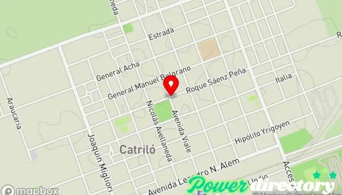 mapa de Banco de La Pampa - Catriló Banco en Catriló