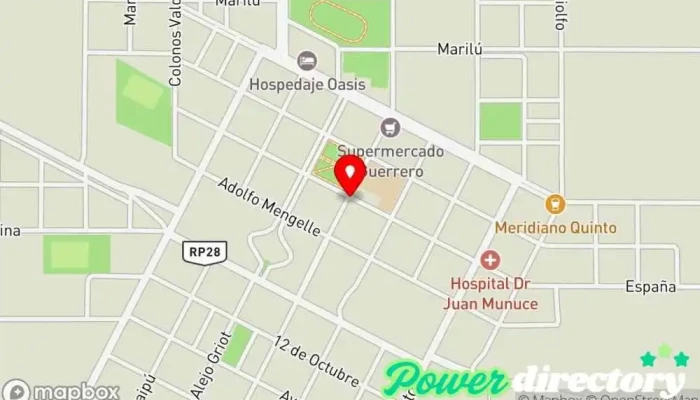 mapa de Banco de La Pampa Banco en Jacinto Arauz