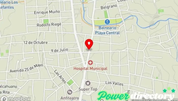 mapa de Banco de la Provincia de Cordoba Banco en Mina Clavero