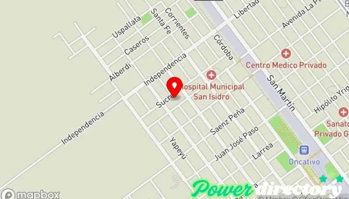 mapa de Banco de la Provincia de Córdoba Banco en Oncativo