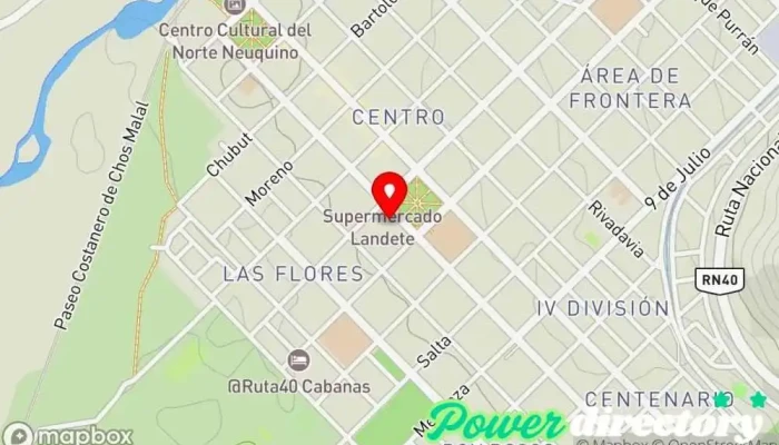 mapa de Banco de la Provincia de Neuquén Banco en Chos Malal
