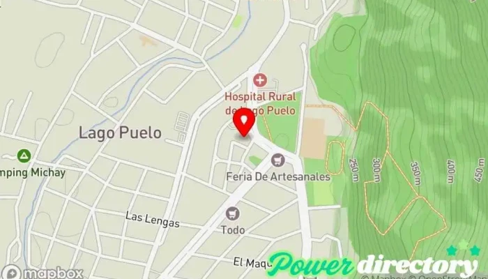 mapa de Banco del Chubut Banco en Lago Puelo