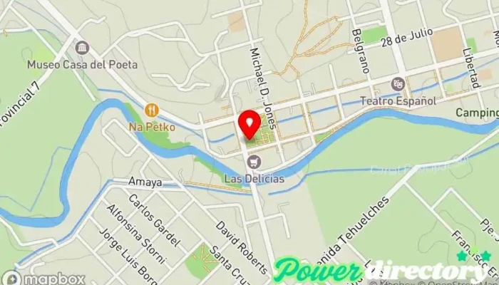 mapa de Banco del Chubut Banco, Bancos y finanzas en Gaiman