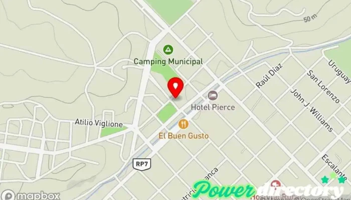 mapa de Banco del Chubut Banco en Dolavon