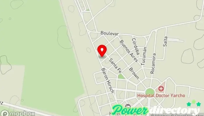 mapa de Banco Entre Ríos Banco en Villa Domínguez