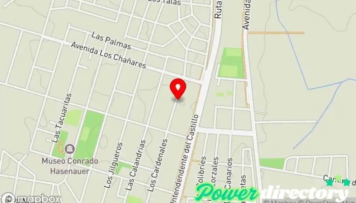 mapa de Banco Entre Ríos Banco en Oro Verde
