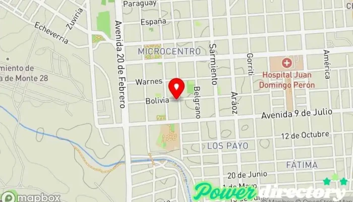 mapa de Banco Macro Banco, Cajeros automáticos en Tartagal