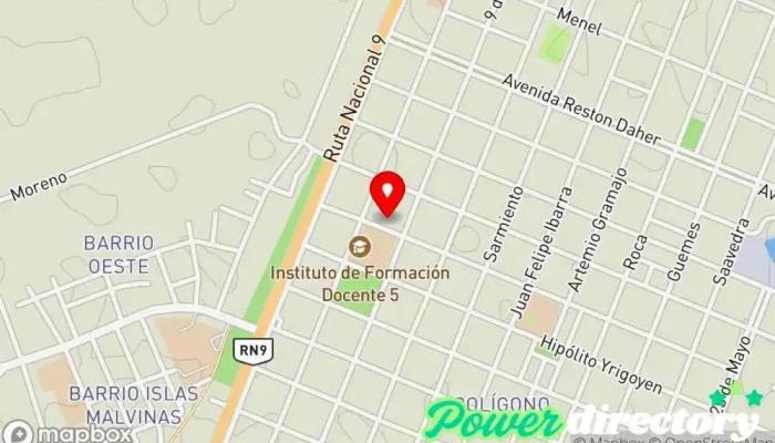 mapa de Banco Santiago del Estero - Sucursal Loreto Banco en Villa San Martin