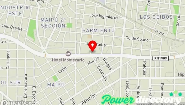 mapa de BBVA Banco en Córdoba