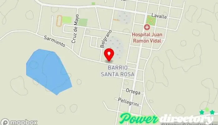 mapa de Berón Vital Grupo médico en Berón de Astrada