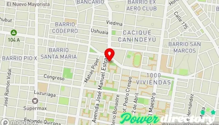 mapa de Bienestar Integral: kinesiología, masajes y estética. Esteticista, Centro de depilación láser, Masajista en Corrientes