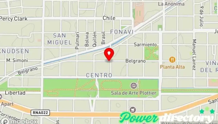 mapa de BPN Banco De La Provincia De Neuquen Banco en Plottier