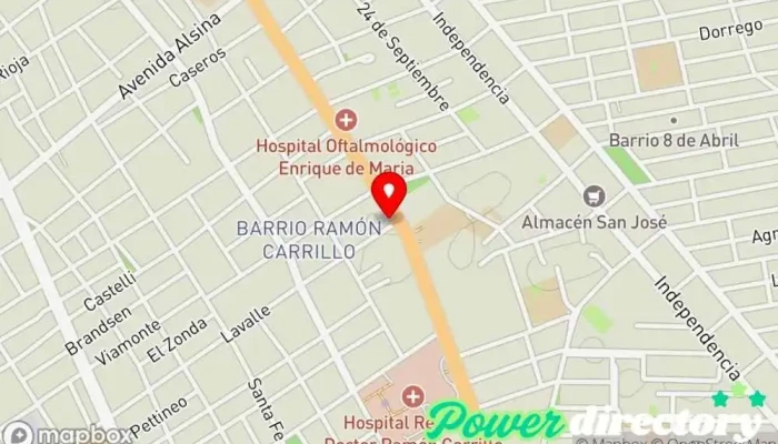 mapa de BSE Banco en Santiago del Estero