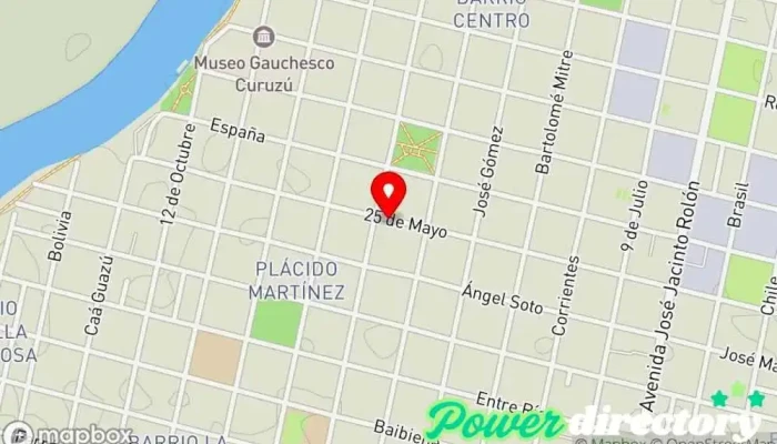 mapa de Caja de Prestamos de la Municipalidad de Goya Banco en BVK